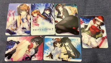 WHITE ALBUM2 카페 아크릴 브로마이드 6장
