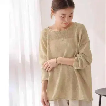 JOURNAL STANDARD relume PE 린넨 루즈 풀오버 b