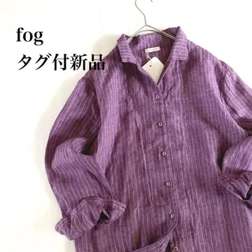 택 포함 새상품 포그 fog linen work 셔츠 린넨 셔츠