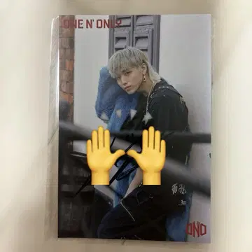 ONE N' ONLY 타카오 소토 친필 사인 포함 포스카