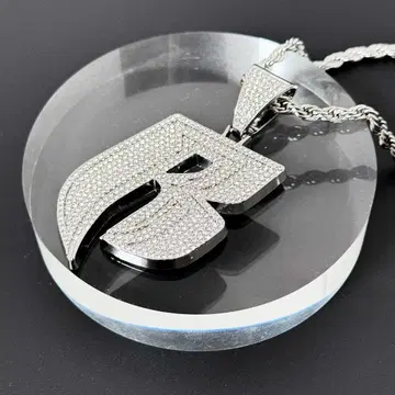 목걸이 라 라이더 블링블링 Ruff Ryders 실버 6a