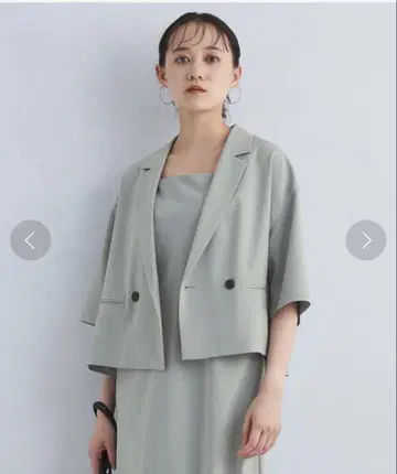 그린 라벨 숏 자켓