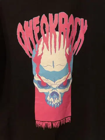 ONE OK ROCK 원 오크록 티셔츠 M