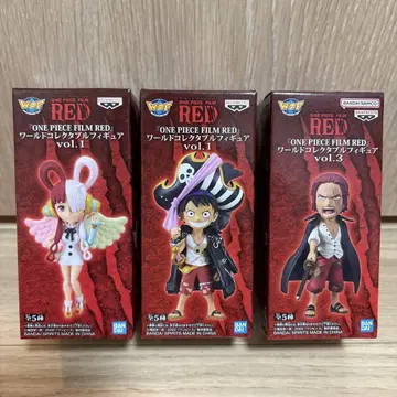 원피스 월드 컬렉터블 월드 컬렉션 RED 3개 세트