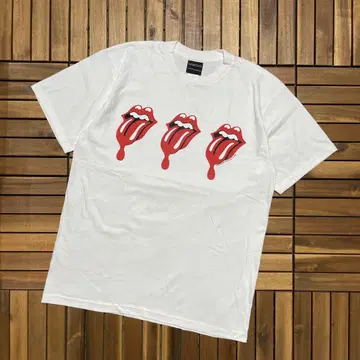 새상품급 00s 롤링 스톤스 크루넥 반팔 티셔츠