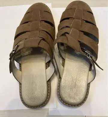 UNITED ARROWS 그루카 샌들 26cm 카멜 정가 12,980엔
