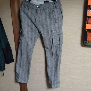 알파인더스트리 카고 팬츠 그레이 M