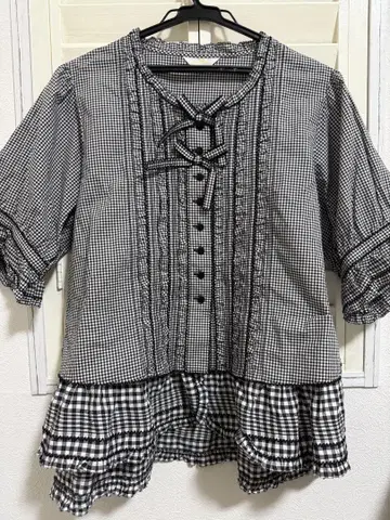 핑크 하우스 블라우스