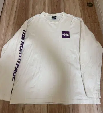 THE NORTH FACE 긴팔 티셔츠 XL 화이트