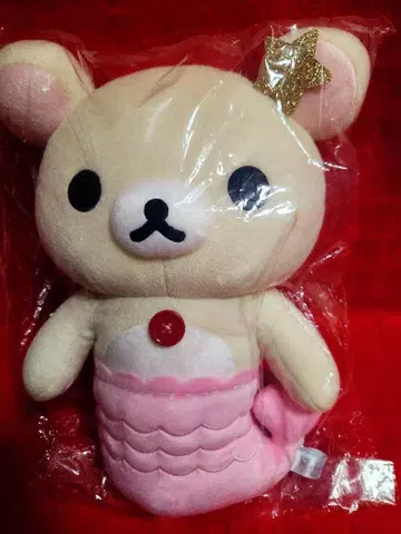 리락쿠마 리락쿠마 복권 A상 코리락쿠마 인어 봉제 인형
