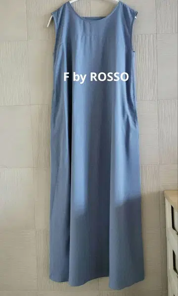F by ROSSO 드라이 터치 이지케어 플레어 원피스