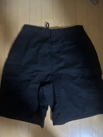 카고 숏 팬츠 블랙 4 포켓