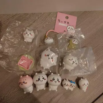 치이카와 메지루시 액세서리 피규어 가챠가챠 스트랩 묶음 판매