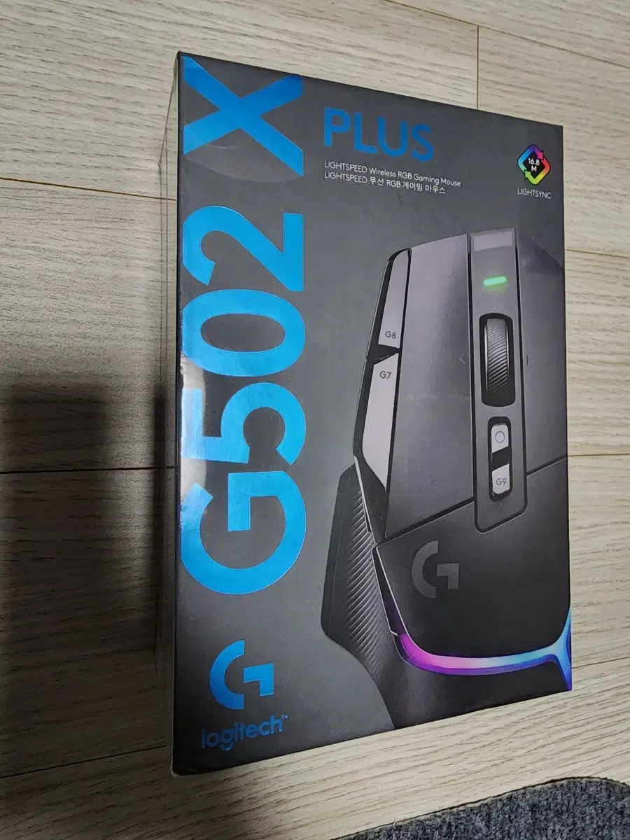Logitech G502 X PLUS LIGHTSPEED Mouse (New)