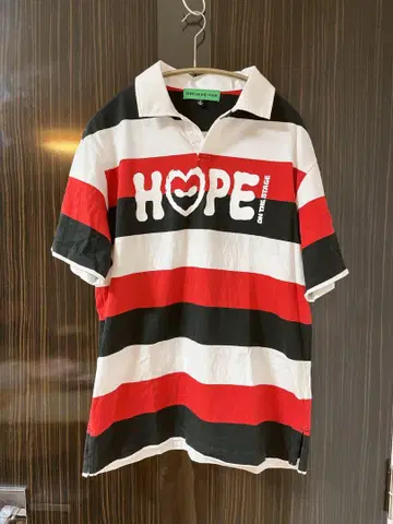 HOPE ON THE STAGE FINAL 스트라이프 셔츠