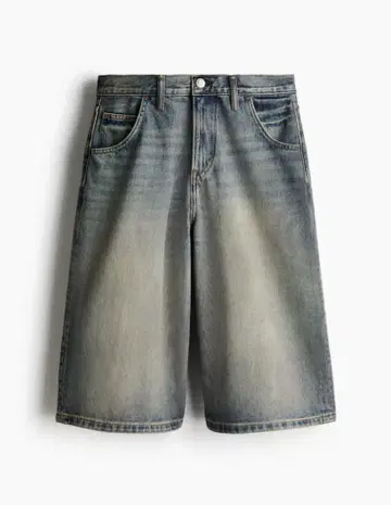 새상품 택 포함 H&M SUPER BAGGY SHORT PANTS W32