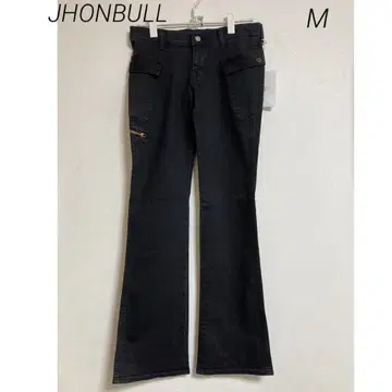 0283 JHONBULL 젬블 택 포함 새상품 플레어 워크 팬츠