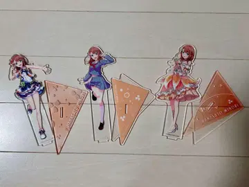 프로세카 하나리 미노리 아크릴 스탠드 3개 세트