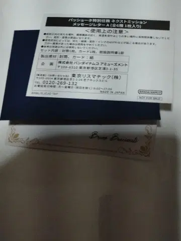 죠죠 월드 넥스트 미션 메시지 레터 부챠라티