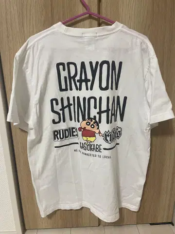 RUDIES 크레용 신짱 콜라보 티셔츠
