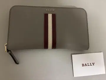 새상품급 BALLY 장지갑 그레이 보르도
