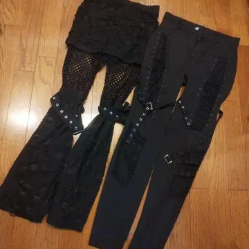 ROCK PANK 스타일 팬츠 세트