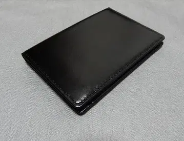 미사용 PRAIRIE GINZA BOX CALF 카드 패스 케이스