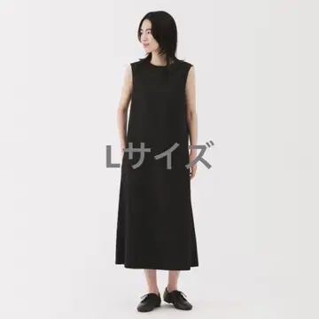 바람이 잘 통하는 시어서커 슬리브리스 원피스