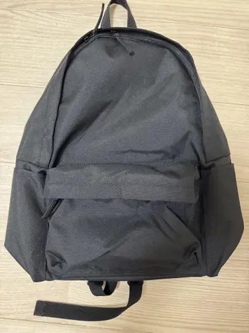 MUJI 어깨 부담이 적은 발수 백팩 블랙
