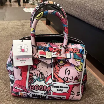 SAVE MY BAG 팝 아트 토트백