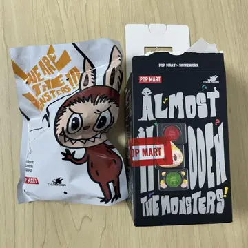 팝 마트, 거의 숨겨진 몬스터들!