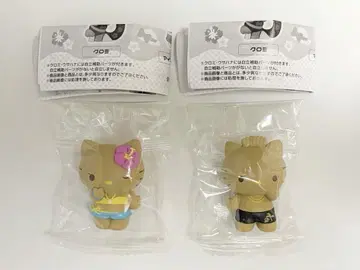 산리오 캐릭터즈 모두 함께 바캉스 피규어 가챠 2개 세트