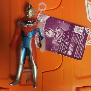 울트라맨 데커 플래시 타입 택 포함 우루사마 한정판 소프트 비닐 피규어