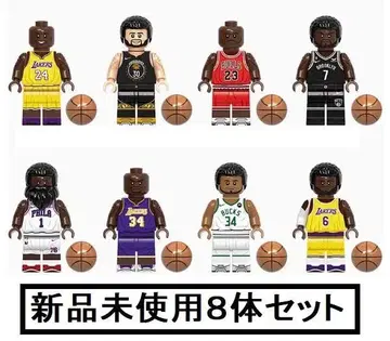 새상품 레고 호환 NBA 스타 선수 8종 미니 피규어 세트