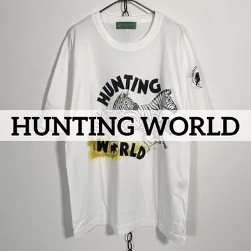 이탈리아제 HUNTING WORLD 티셔츠 애니멀 프린트 시마우마