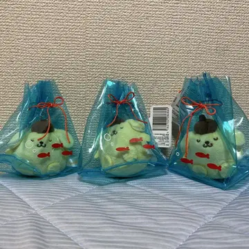 폼폼푸딩 포장마차 마스코트 3개 세트