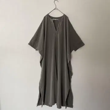SHENERY 시너리 피그먼트 카프탄 티셔츠 원피스
