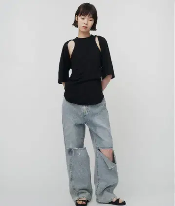 THINGS THAT MATTER 새상품 레이어드 티셔츠