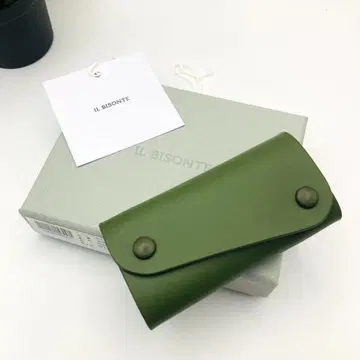 미사용 새상품 일비종떼 IL BISONTE 키케이스 4연 키링