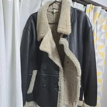 가죽 보아 자켓