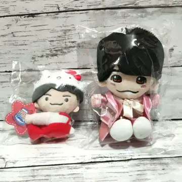 나니와 단시 니시하타 다이고 치비누이 산리오 클립 마스코트 2개 세트