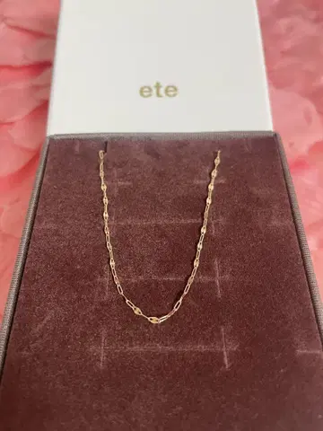 ete K10 골드 체인 팔찌
