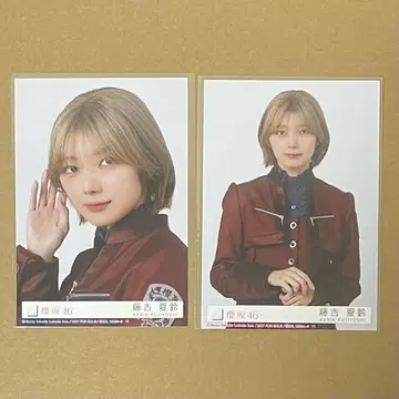 사쿠라자카46 후지요시 카린 브로마이드 10th IWTC 동봉 요리츄
