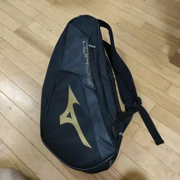 Mizuno CRO06 테니스 라켓 백 블랙
