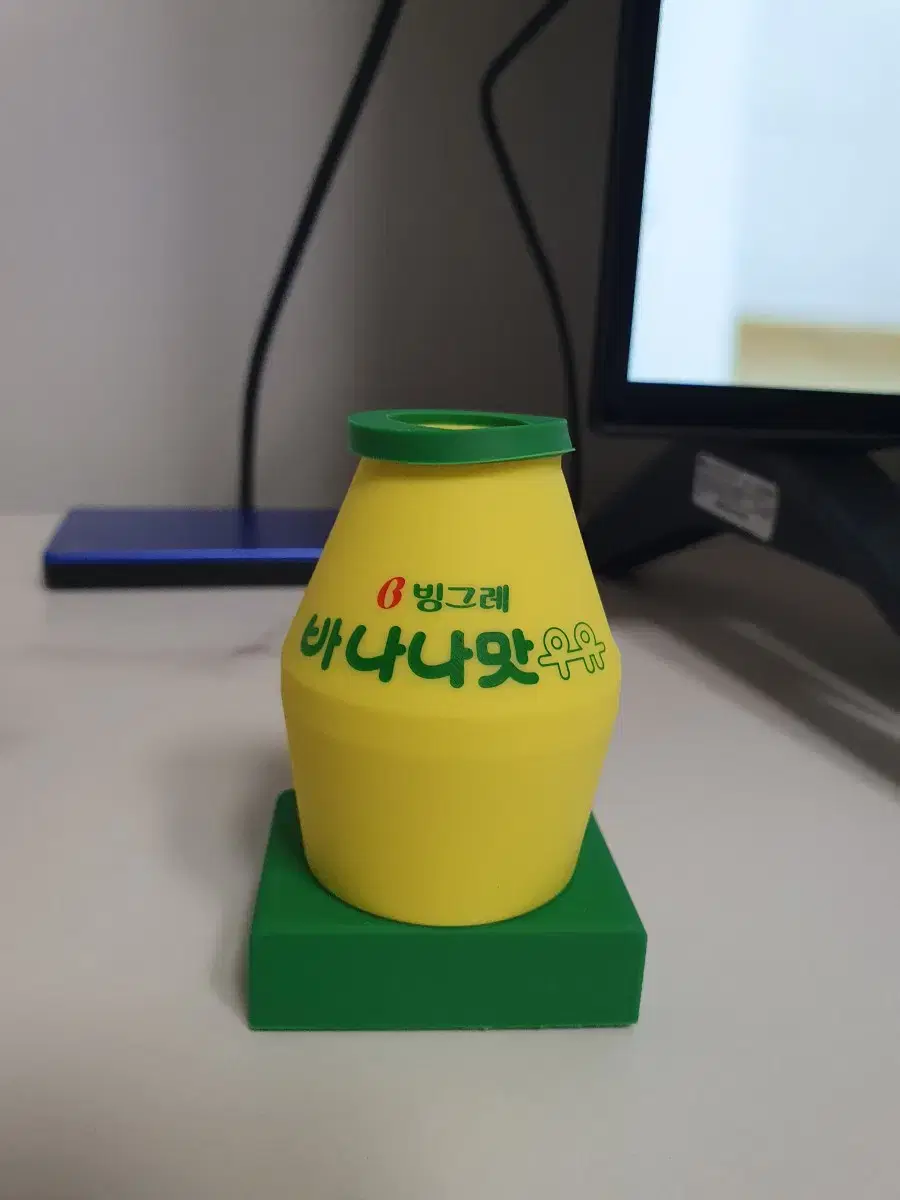 바나나맛우유 칫솔꽂이