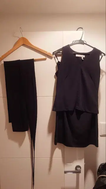 ANNE KLEIN 블랙 셋업