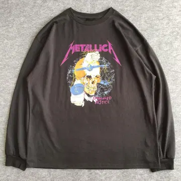 METALLICA 밴딩 투어 티셔츠 뮤직