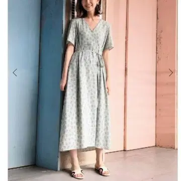 IENA 카슈쿨 프린트 원피스