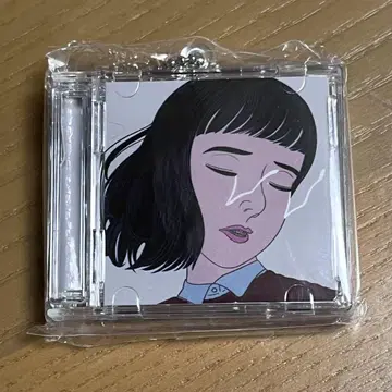 마카로니 연필 회장에서만 판매되는 가챠가챠 CD풍 키링