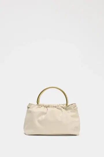 자라/ZARA 메탈 핸들 미니 보울링 백